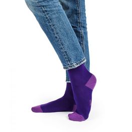 Фиолетовые носки женские T1121